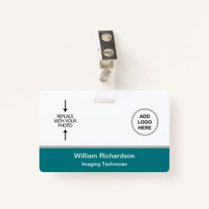 Imaging Technician Photo ID Logo ID Badge