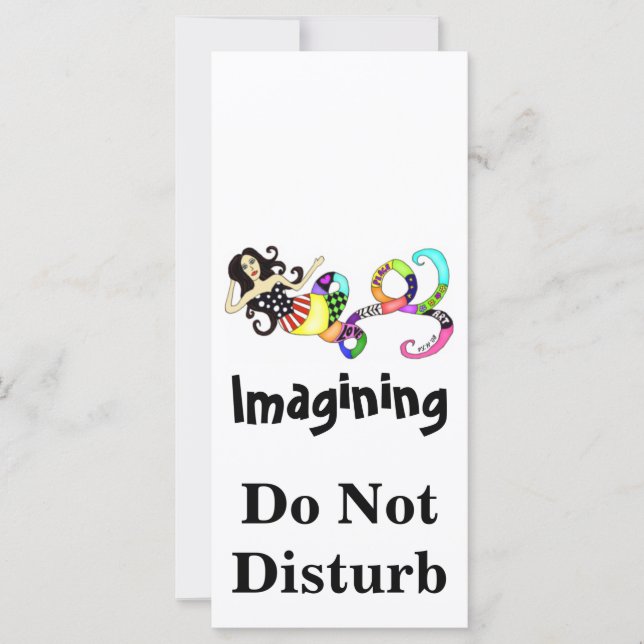 Imagining Do Not Disturb Mermaid Muse (Front)