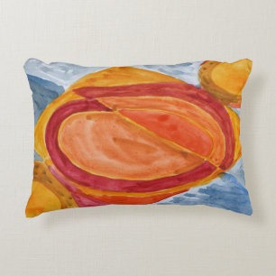 Imagining the Sun on a Rainy Day Decorative Cushion
