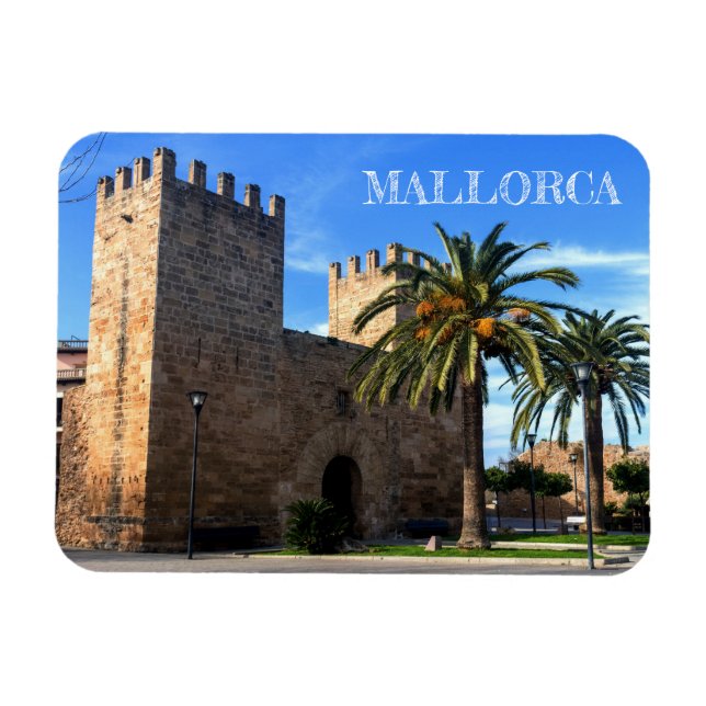 imam fortress of Alcudia, on the island of Majorca Magnet (Horizontal)
