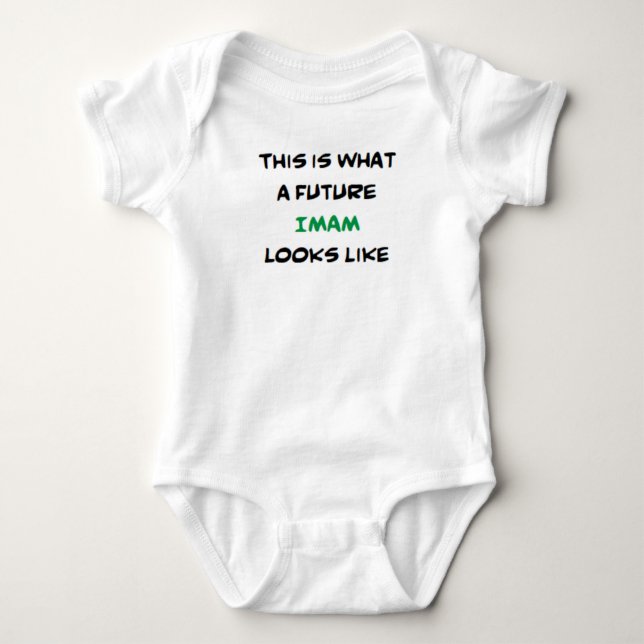 imam, future baby bodysuit (Front)