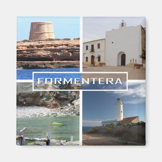 Imam of Formentera in the Balearic Islands Magnet (Front)