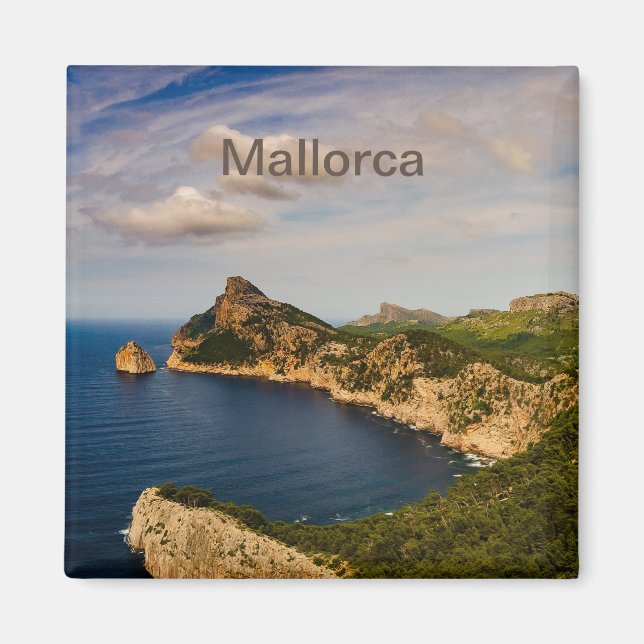 imán Cabo de Formentor en Mallorca Magnet (Front)