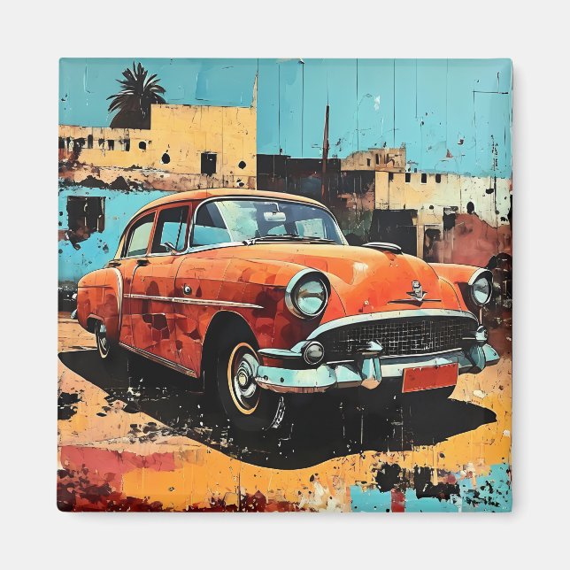 iman car #1 magnet (Front)