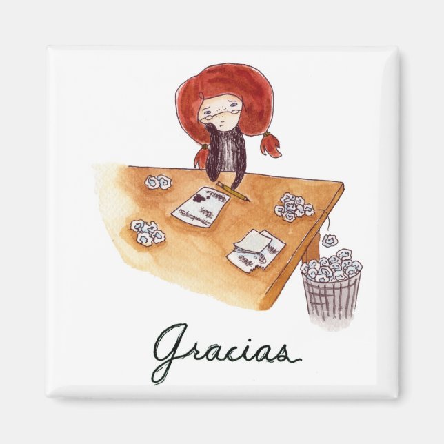 Íman de Gracias Magnet (Front)