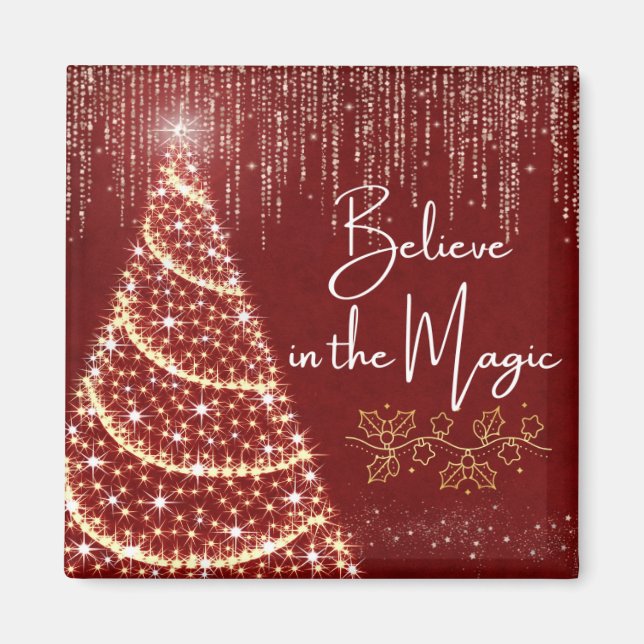 Imán de Refrigerador 'Believe in the Magic' Magnet (Front)