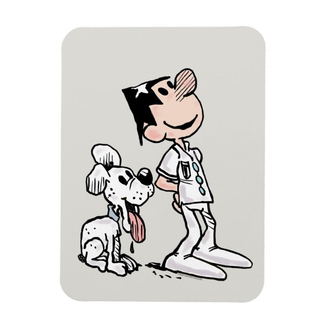 Iman JP and chiripa Magnet (Vertical)