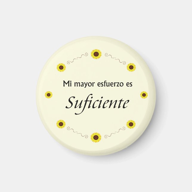 Imán para refrigerador con girasoles magnet (Front)