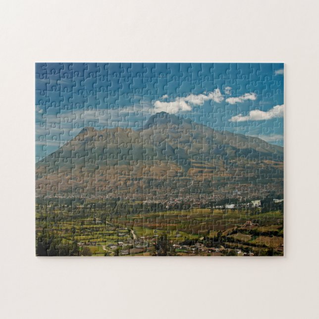 Imbabura volcano 252-pc jigsaw puzzle (Horizontal)