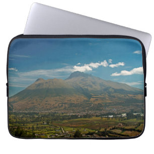 Imbabura volcano laptop sleeve