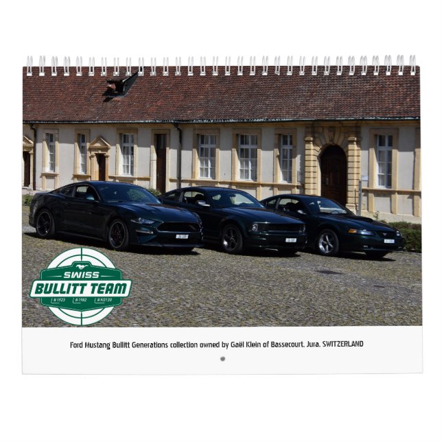 IMBOC 2023 Calendar - Swiss Bullitt Team Edition (Back)