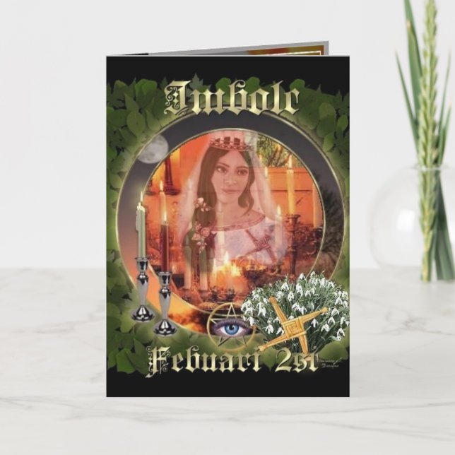 Imbolc Card (Front)