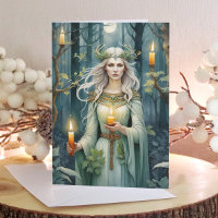 Imbolc Goddess Candlemas Forest Celtic Wiccan