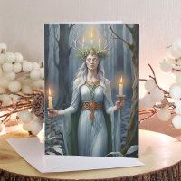 Imbolc Goddess Candlemas Forest Celtic Wiccan