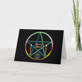 Imbolc Pentacle Card