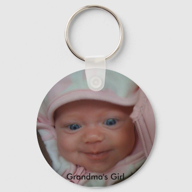 IMG_0050, Grandma's Girl Key Ring (Front)