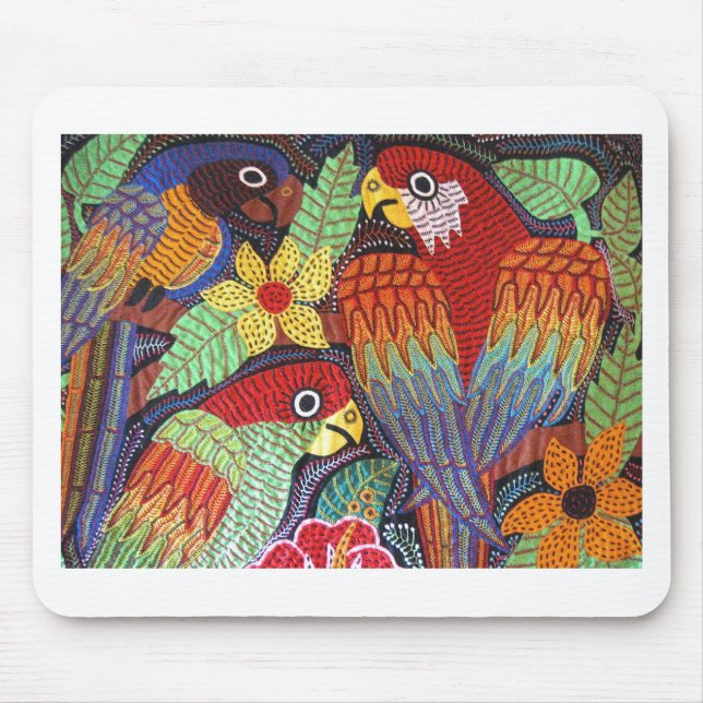 IMG_0190.JPG Birds of Panama Mouse Mat (Front)