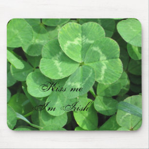 IMG_0604, Kiss me I'm Irish Mouse Mat
