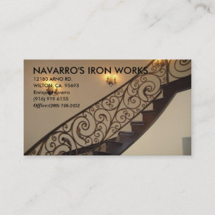 IMG_4575, NAVARRO'S IRON WORKS, 12180 ARNO RD.,... BUSINESS CARD