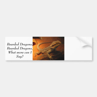 IMG_4705, Bearded Dragons,Bearded Dragons,What ... Bumper Sticker
