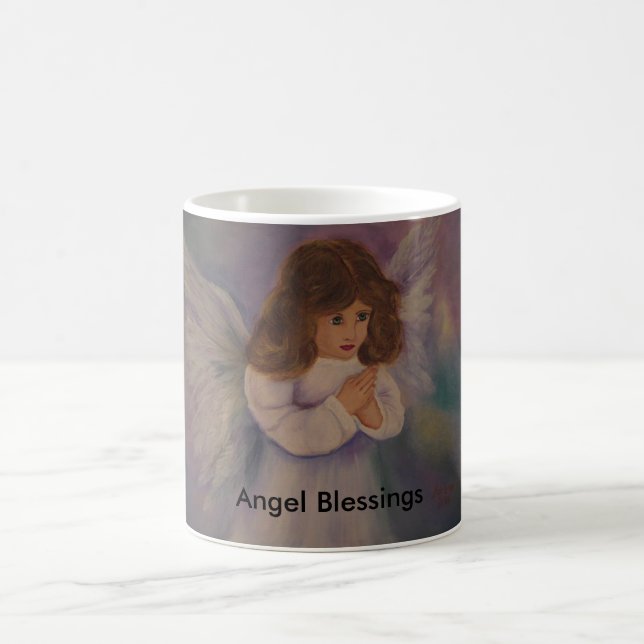 IMG_4859, Angel Blessings Coffee Mug (Center)