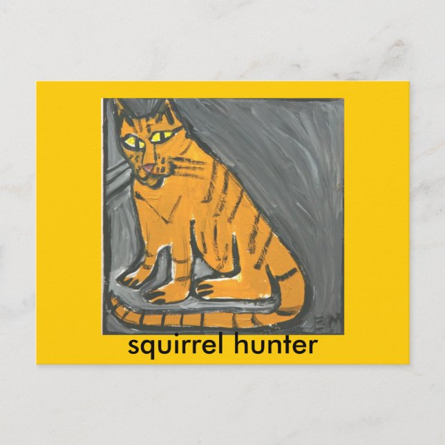 IMG_7196_1, squirrel hunter Postcard (Front)