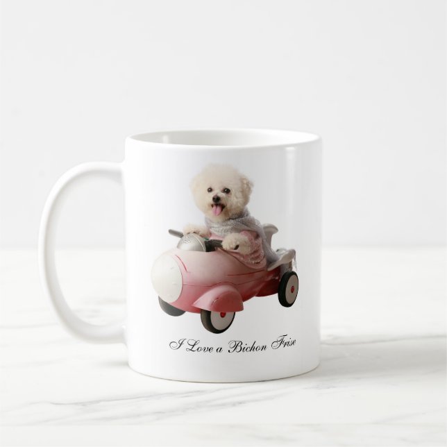 IMG_9670-F1, I Love a Bichon Frise Coffee Mug (Left)