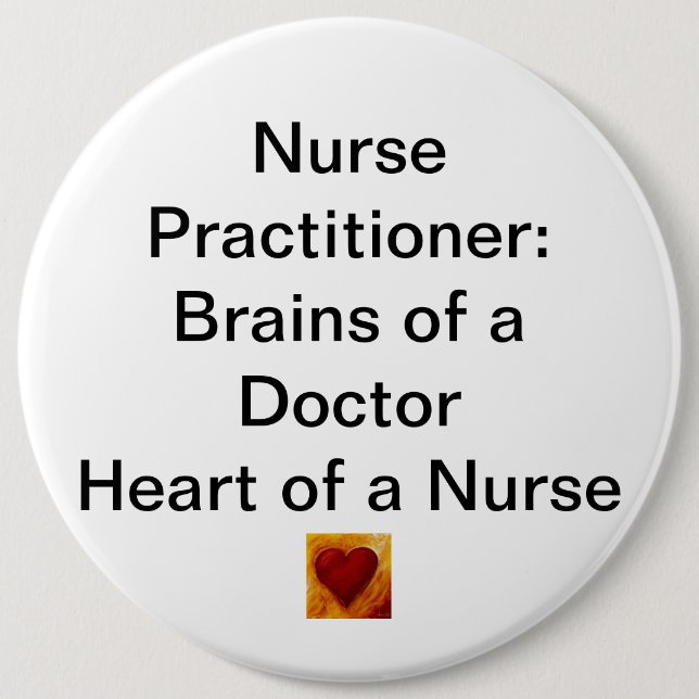 imgres.jpeg, Nurse Practitioner:Brains of a Doc... 6 Cm Round Badge (Front)