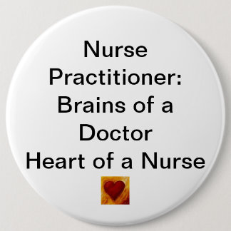 imgres.jpeg, Nurse Practitioner:Brains of a Doc... 6 Cm Round Badge
