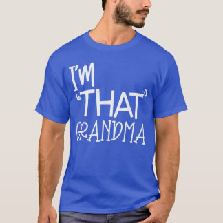 Imhat Grandma Funny Best Auntee retro T-Shirt