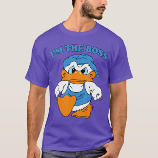 Imhe Boss Duck 90s Cartoonourist Souvenir funny T-Shirt