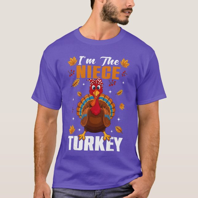 Imhe Nieceurkey Family Matching Happyhanksgiving f T-Shirt (Front)