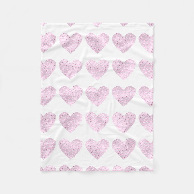 IMHM Heart Blanket (small) (Front)