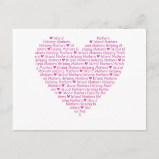 IMHM Heart Postcard