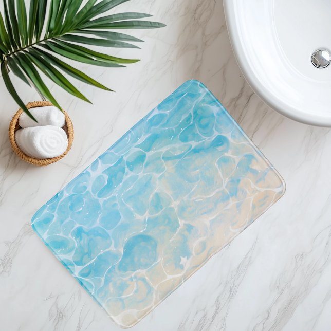 Imitation Beach Sand Starfish Anime Style Bath Mat (Creator Uploaded)