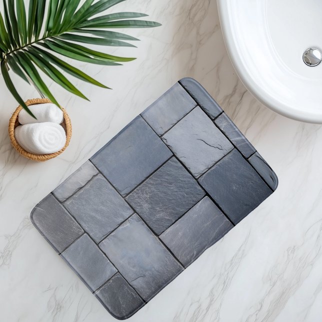 Imitation Slate Tile Bath Mat (Creator Uploaded)