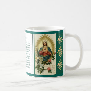Immaculate and Sorrowful Heart Virgin Mary Prayer Coffee Mug