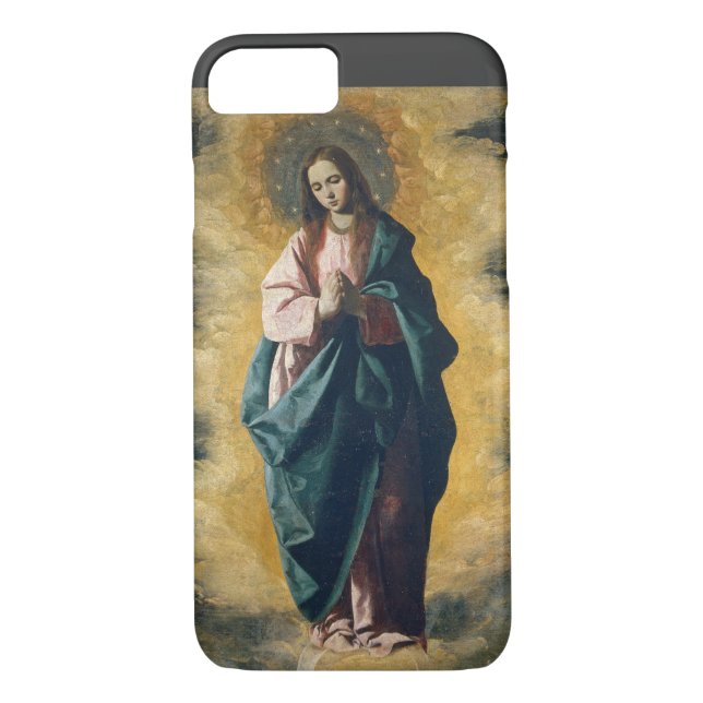 Immaculate Conception by Zurbarán Case-Mate iPhone Case (Back)