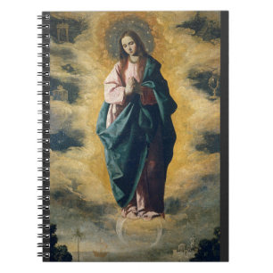 Immaculate Conception by Zurbarán Notebook