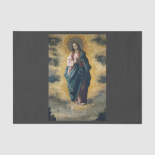 Immaculate Conception by Zurbarán Tissue Paper