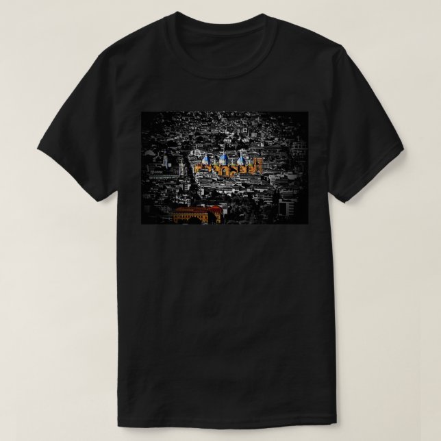 Immaculate Conception Cathedral and Colegio Benign T-Shirt (Design Front)