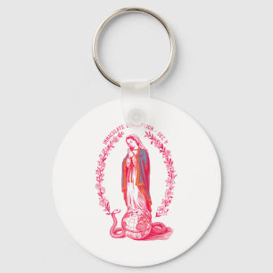 Immaculate Conception Dec 8 Virgin Mary Catholic D Key Ring