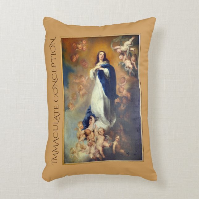 IMMACULATE CONCEPTION DECORATIVE CUSHION (Front(Vertical))