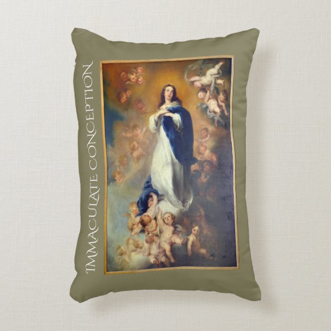 IMMACULATE CONCEPTION DECORATIVE CUSHION (Front(Vertical))