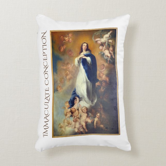IMMACULATE CONCEPTION DECORATIVE CUSHION (Front(Vertical))