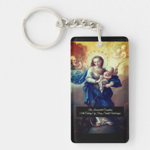 Immaculate Conception Key Ring