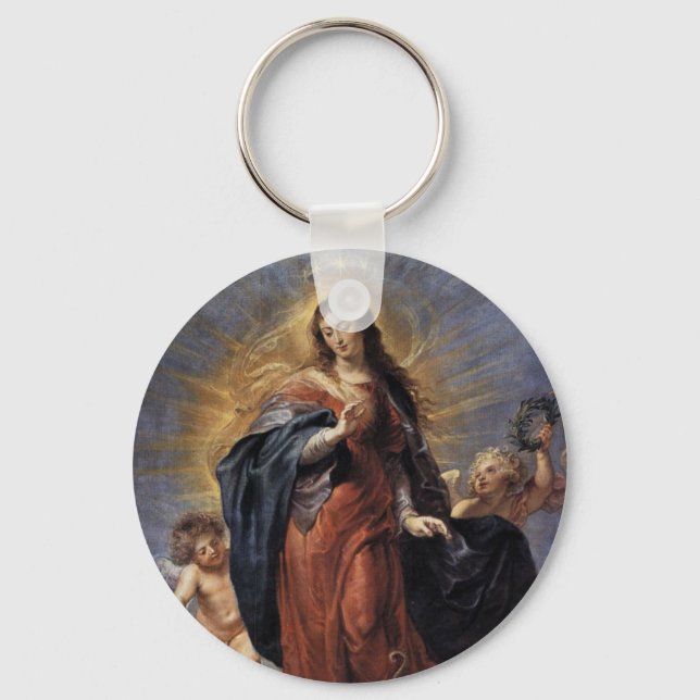 Immaculate Conception Key Ring (Front)