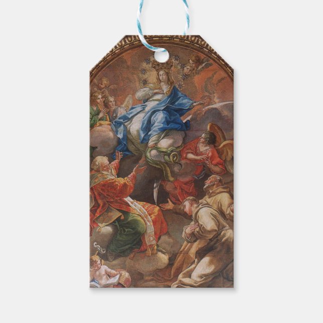  Immaculate Conception of Mary Gift Tags (Front)
