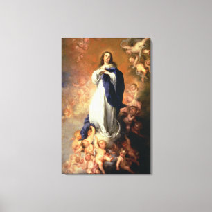 Immaculate Conception of the Escorial, c.1678 Canvas Print
