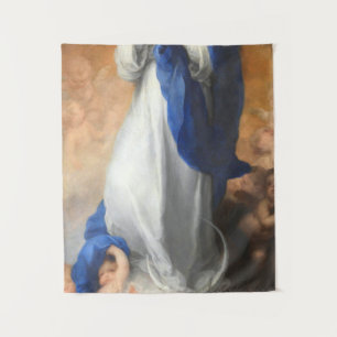 Immaculate Conception Of Virgin Mary Murillo Tapestry